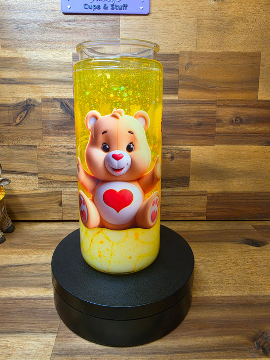 ✨💛 Sunshine Bear Snow Globe Tumbler 💛✨
