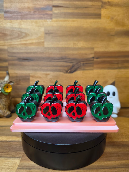 Poison Apple 3D Printed Straw Topper 🍎✨